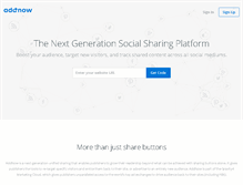 Tablet Screenshot of addnow.com